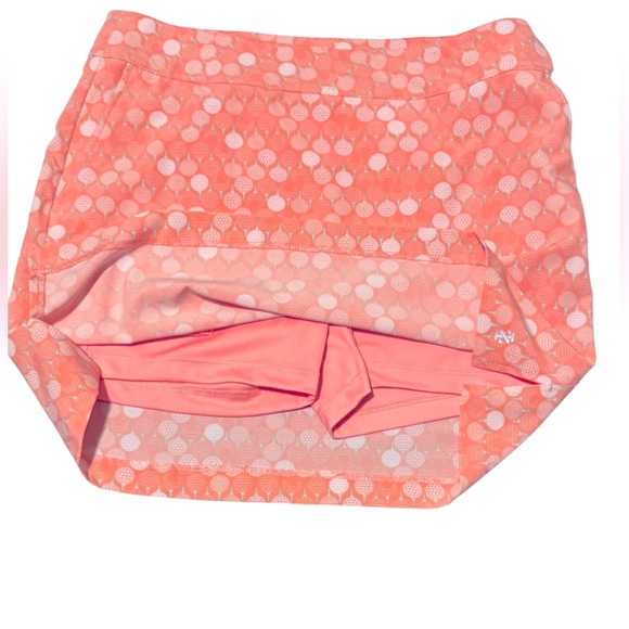 Women’s Izod Golf Skort Set Shirt Size Medium Skort Size 4 Golf Ball Tee Print - Picture 5 of 12